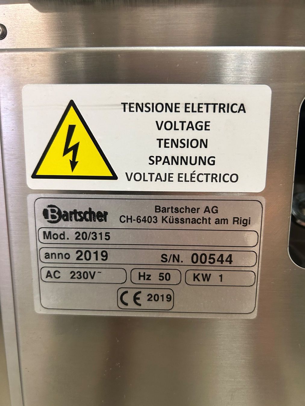 Bartscher Elettrodomestici da cucina: Bartscher Vakuumiermaschine Model 20/ 315 – Usato da Malters venduto da DPHandel 9