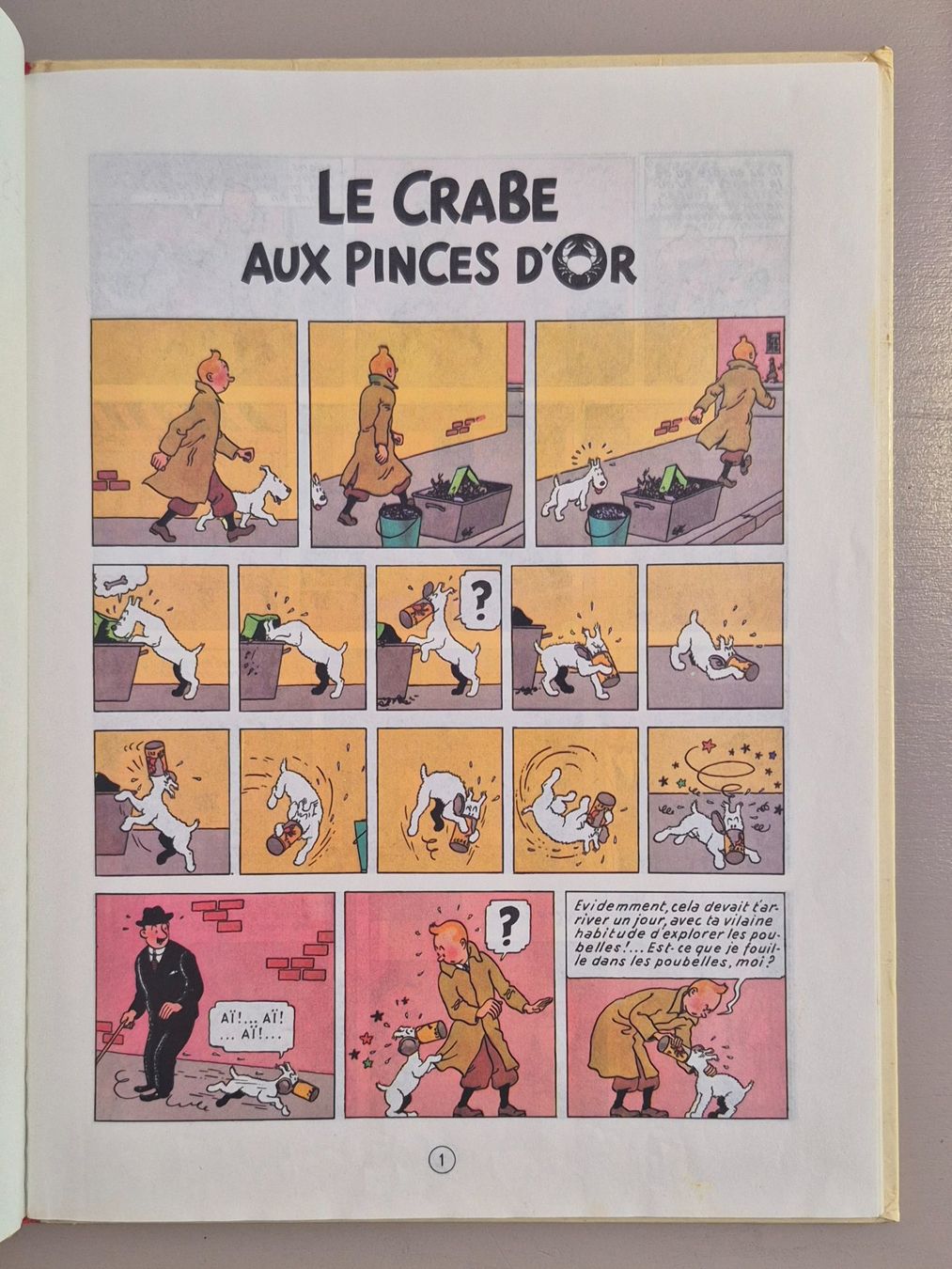 Comics: Tintin - Le Crabe aux Pinces d'Or – Gebraucht aus Grand-Lancy von loi_599y 2