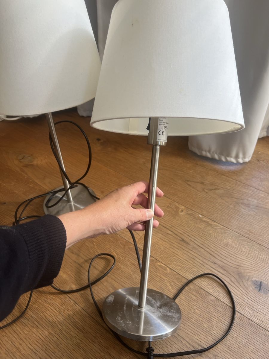 Ikea Lampade: Set aus 2 IKEA-Lampen. – Usato da Uerikon venduto da Saffagirl 1