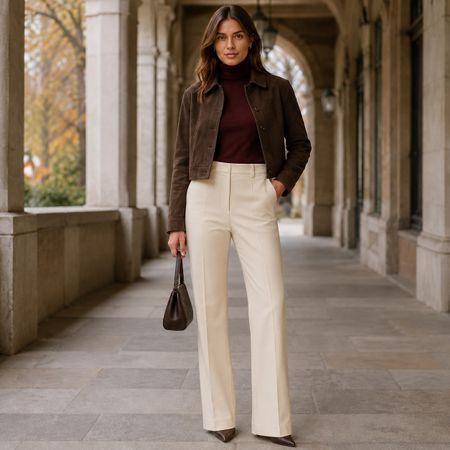 MANGO Hose mit Leder Effekt Gr.38 NEU Fr.69.95 ✨