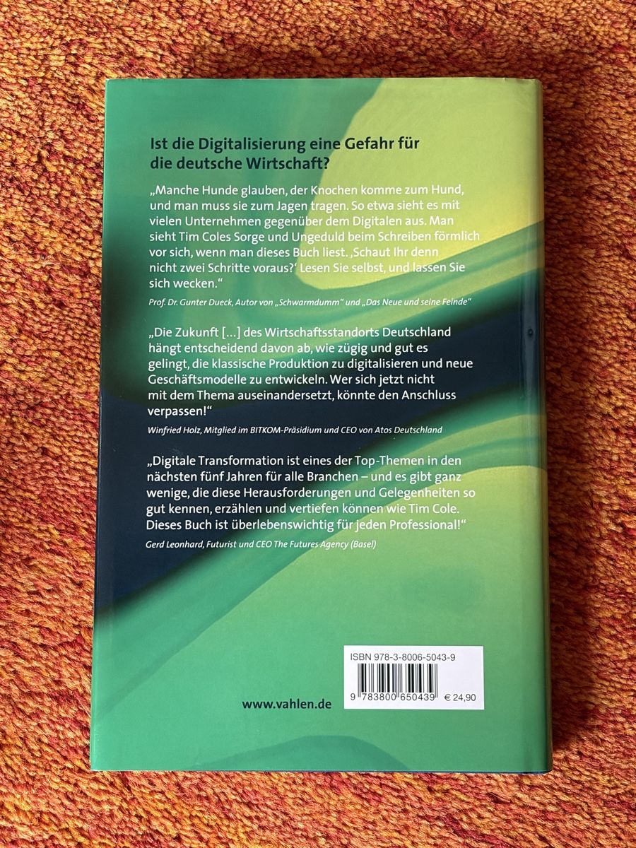 Libri: Buch Digitale Transformation – Usato da Latterbach venduto da Bbutz98 1