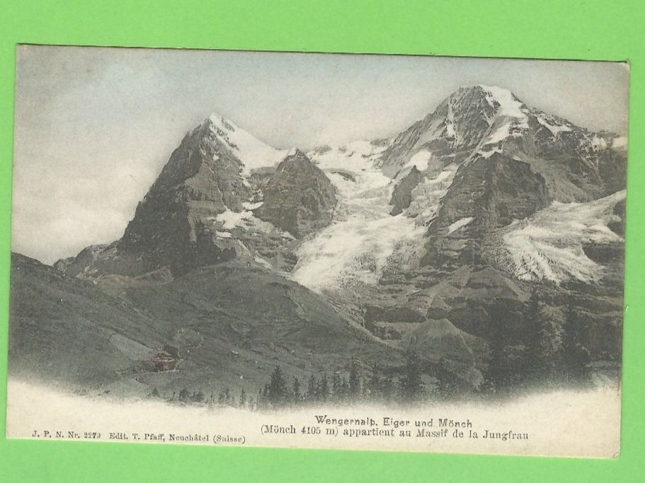 Cartes postales: Wengernalp, Eiger und Mönch – Neuf (Voir description) à Zürich par t24_de