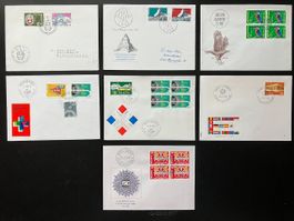 Diverse Belege 1963-69 mit Sonderstempel