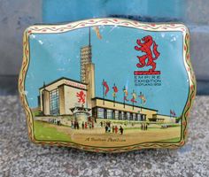 antik BLECHDOSE Empire Exhibition - Scotland 1938 № 19942