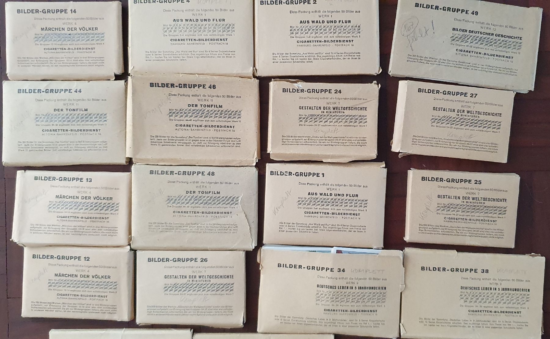 Carte collezionabili: Sammlung Zigaretten Bilder - Verschieden Motive – Usato da Kreuzlingen venduto da Rschweiz1 2