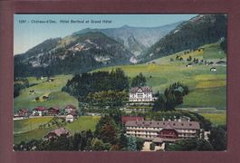 CHÂTEAU D'OEX - Hôtel Berthod et Grand Hôtel