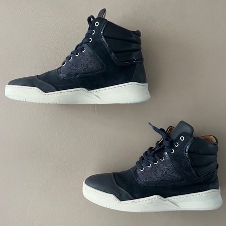NAVYBOOT Leder High-Top Sneakers