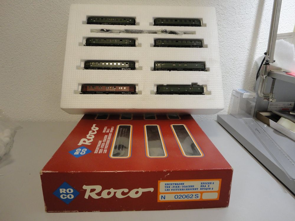 Roco Hechtwagen Set DRG Spur N (Gebraucht) in Berikon für CHF 62 – mit ...