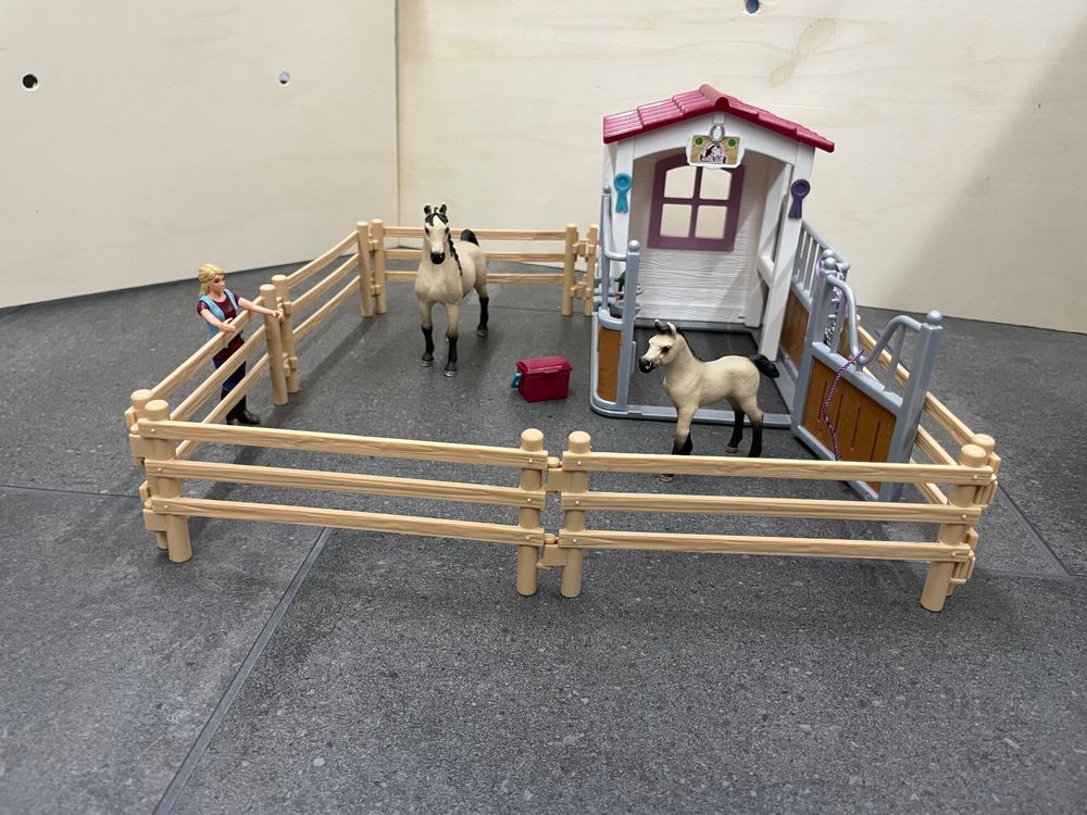 Schleich Horse Club Box mit Pferde Araber | Kaufen auf Ricardo