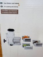 Universalreibe TCM neu OVP mit 3 Einsätzen