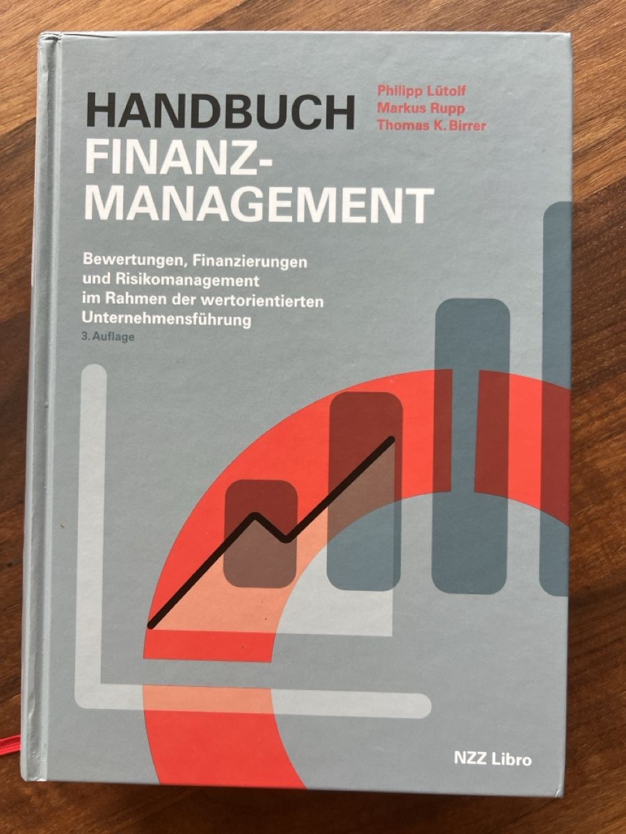 Bücher: Handbuch Finanzmanagement – Gebraucht aus Luzern von linneap