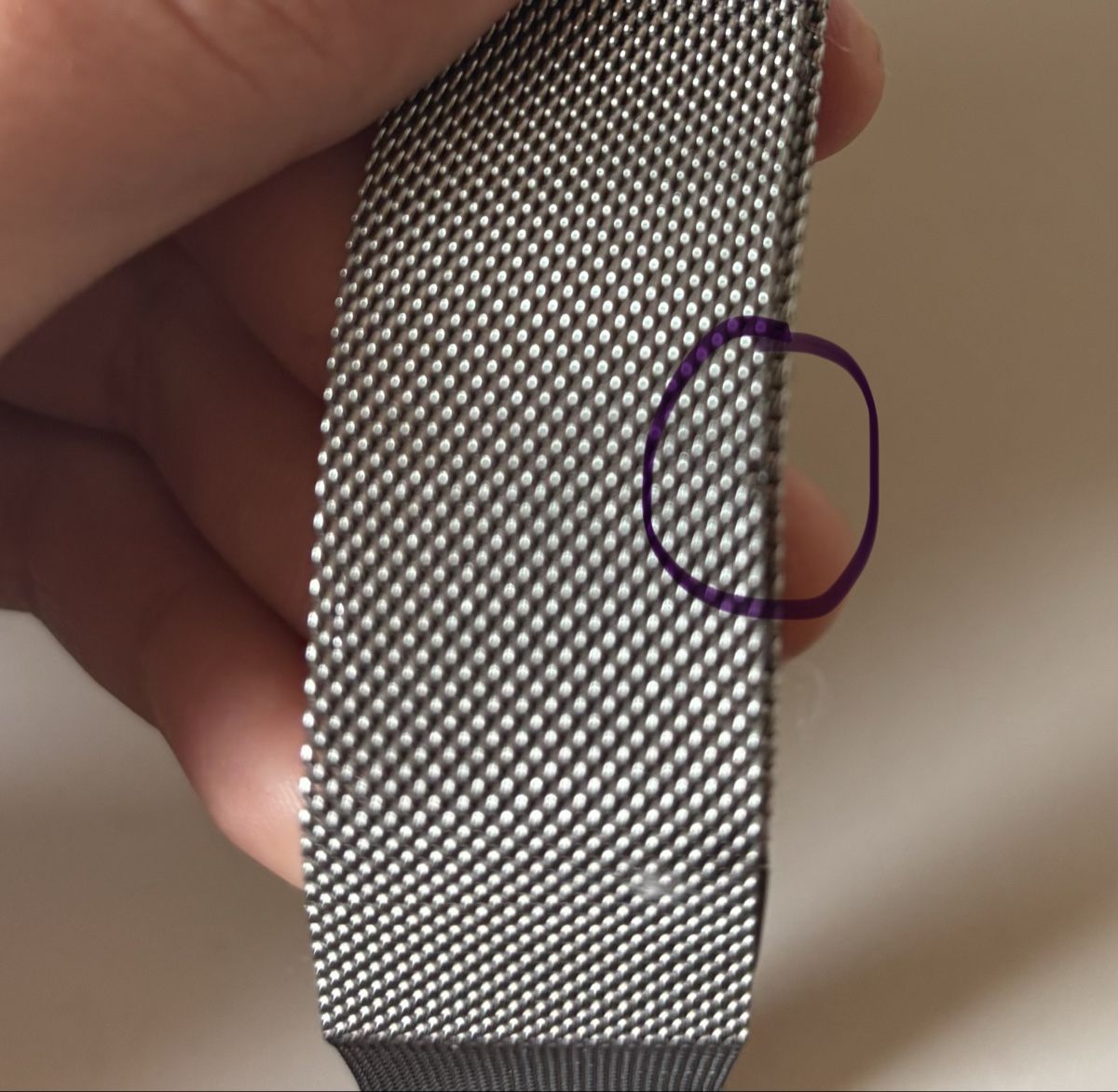 Altri accessori per orologi: Apple Watch Armband Silber 44/45/49mm – Usato da Zug venduto da sarah26f 2