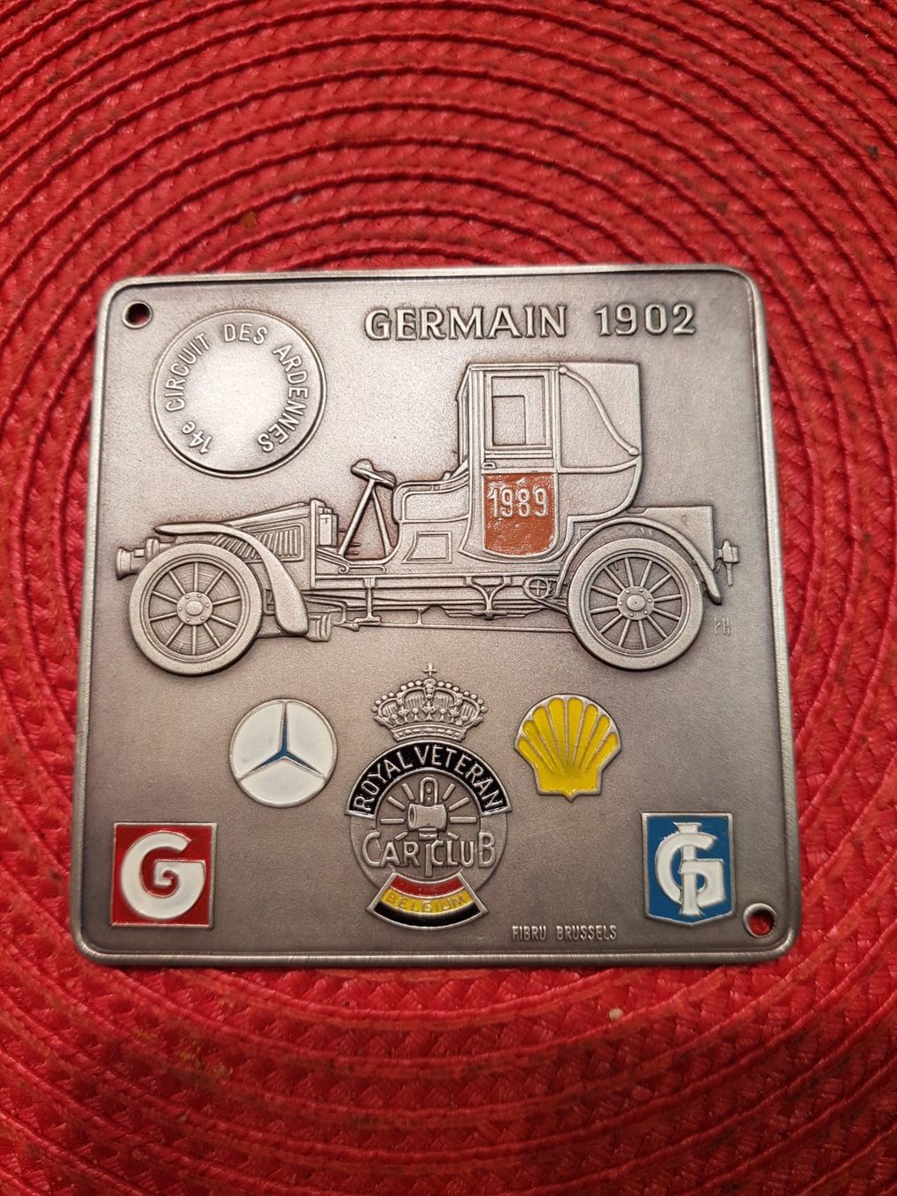 Medaglie: Germain 1902 Oldtimer Auto Medaille 1989 – Usato da Biel / bienne venduto da Sarouch9