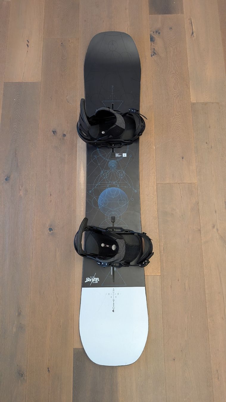 Burton Board: Burton Custom Snowboard 158cm inkl. Bindung – Usato da Schmerikon venduto da speedi18