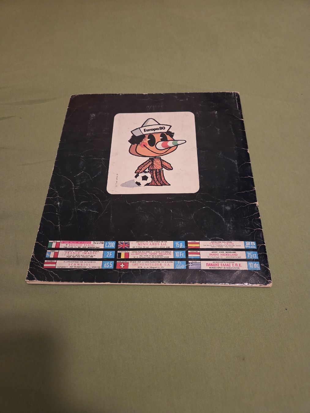 Panini Album: Panini Album EM 1980 – Usato da Embrach venduto da MamaSantos 5