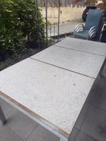 Gartentisch Granitplatte