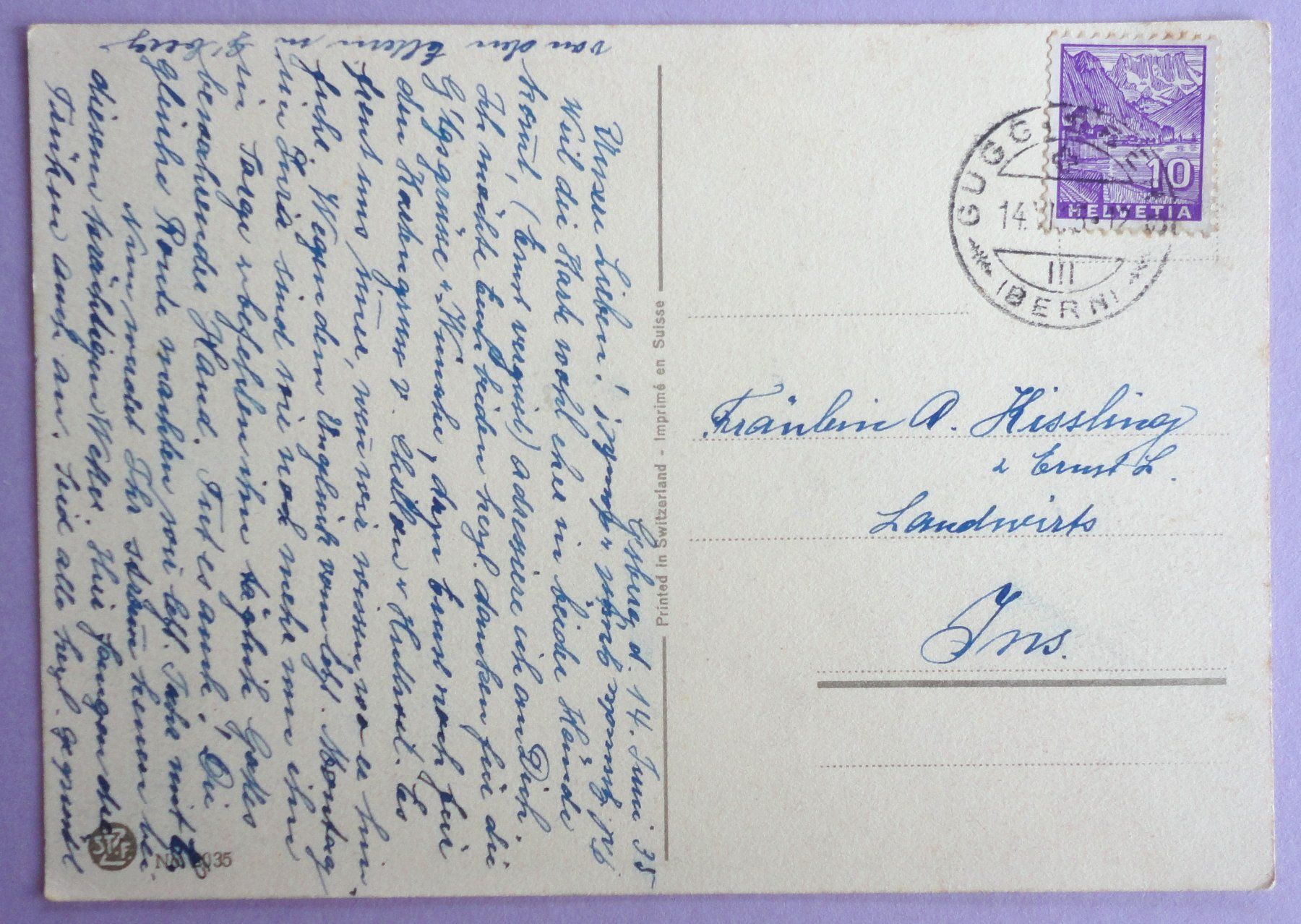 Cartoline postali: Bouquet de tulipes – Usato da Fétigny venduto da Billy2miny 1