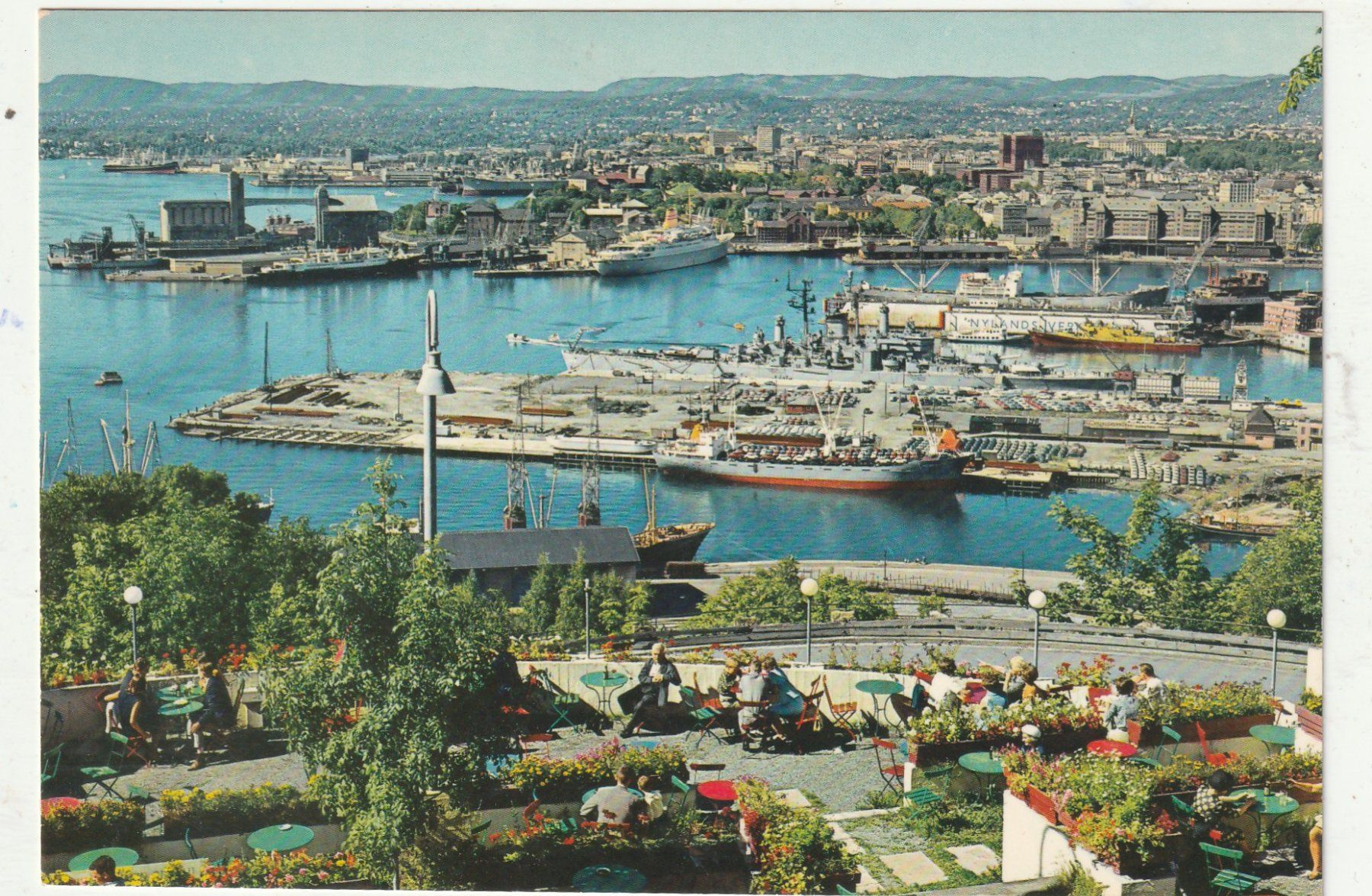 Ansichtskarten: Oslo Hafen – Gebraucht aus Lumbrein von made02
