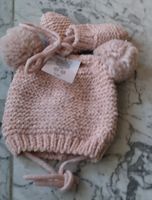 Neues Winterset Mütze & Fäustlinge Gr. 62/68