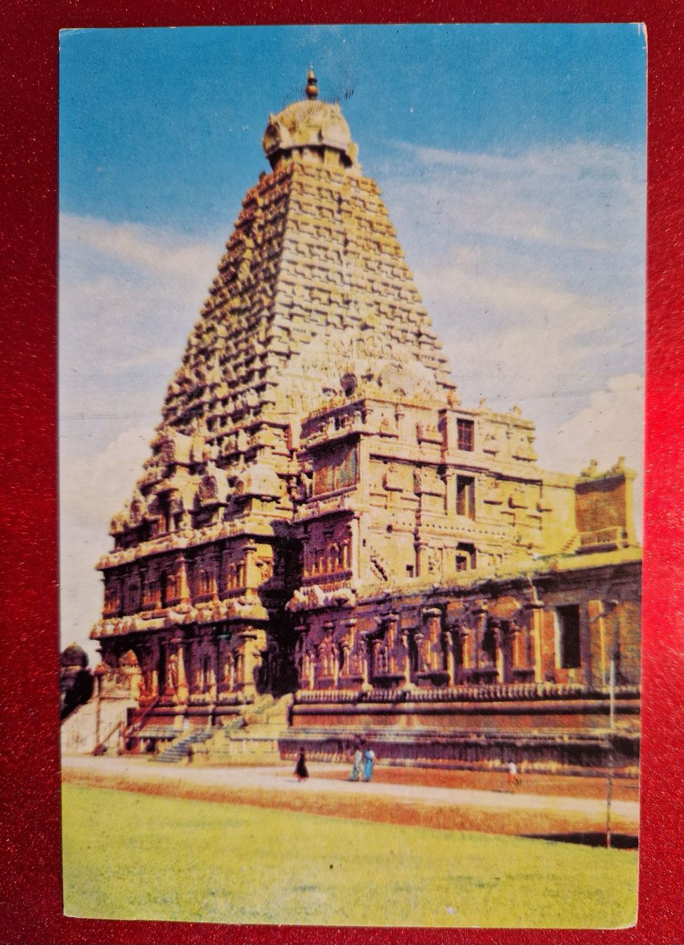 Ansichtskarten: Tempel in Thanjavur - India 1980 – Gebraucht aus Melchnau von Fishel