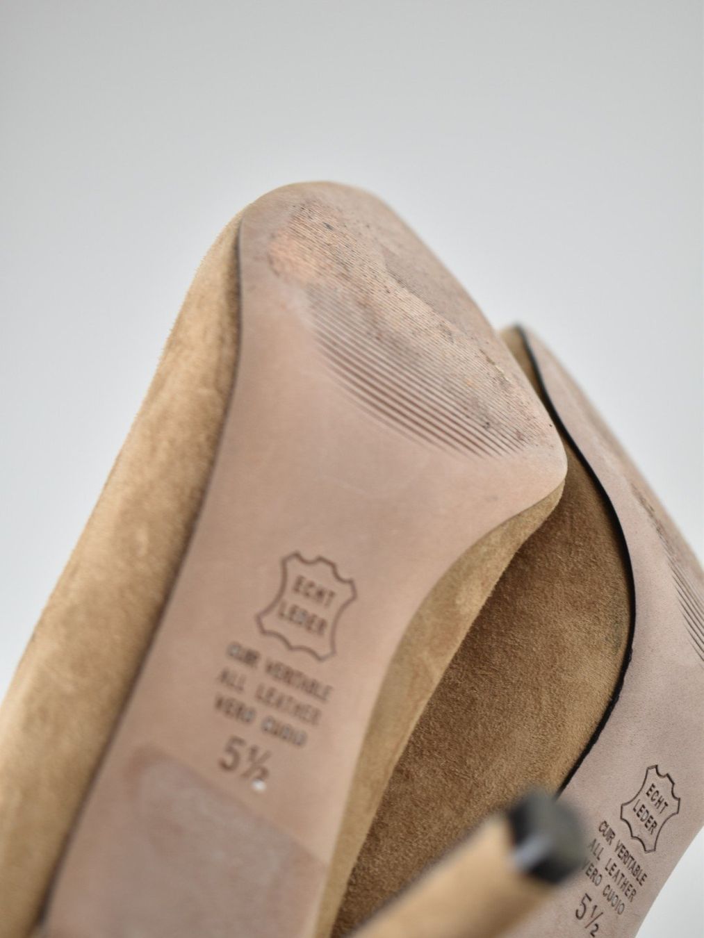 Kennel + Schmenger Scarpe da donna: Kennel & Schmenger Pumps, Gr.38.5, beige, Wildleder – Nuovo (secondo la descrizione) da Nürensdorf venduto da 2ND_STORY 8
