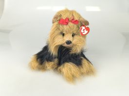 TY Classic 1997 Yappy Yorkie Plüschtier mit Tag
