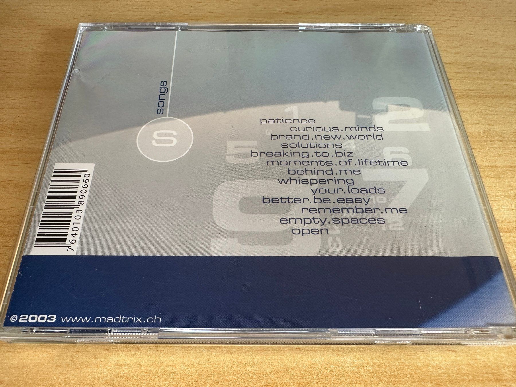 CDs: Madtrix - brand.new.world – Gebraucht aus Rikon im Tösstal von Alpenmutz 1