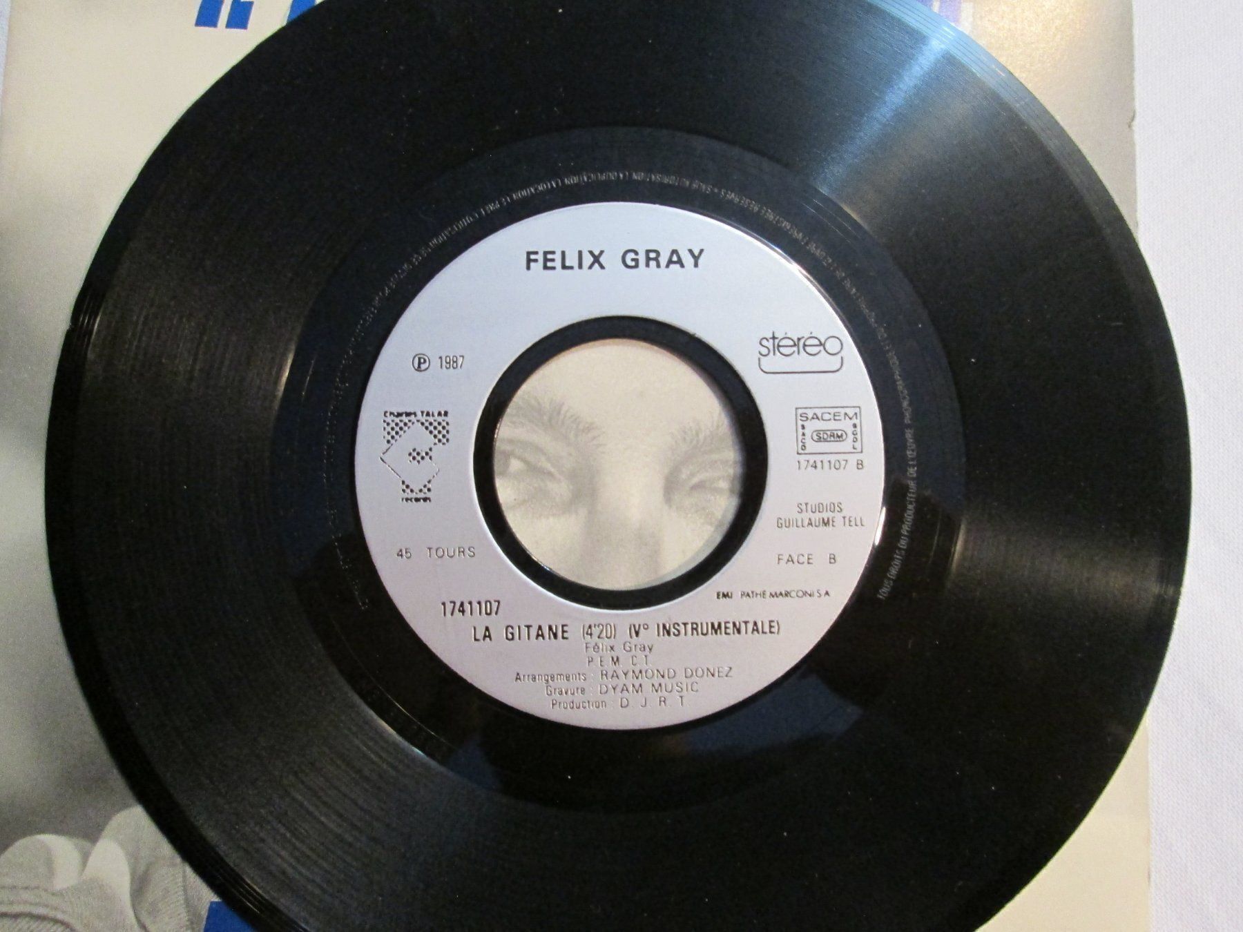 Dischi in vinile: Felix Gray - La Gitane (45 tours) 1987 – Usato da la Chaux-de-Fonds venduto da Lampe 2