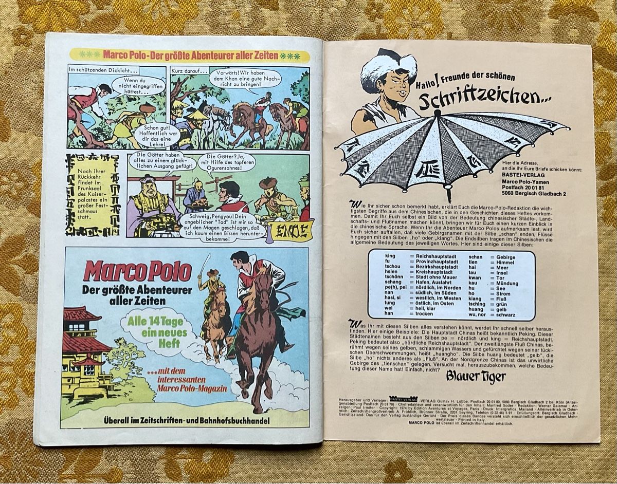 Fumetti: Marco Polo Heft Nr 60 von 1974 – Usato da Endingen venduto da nathan05 8