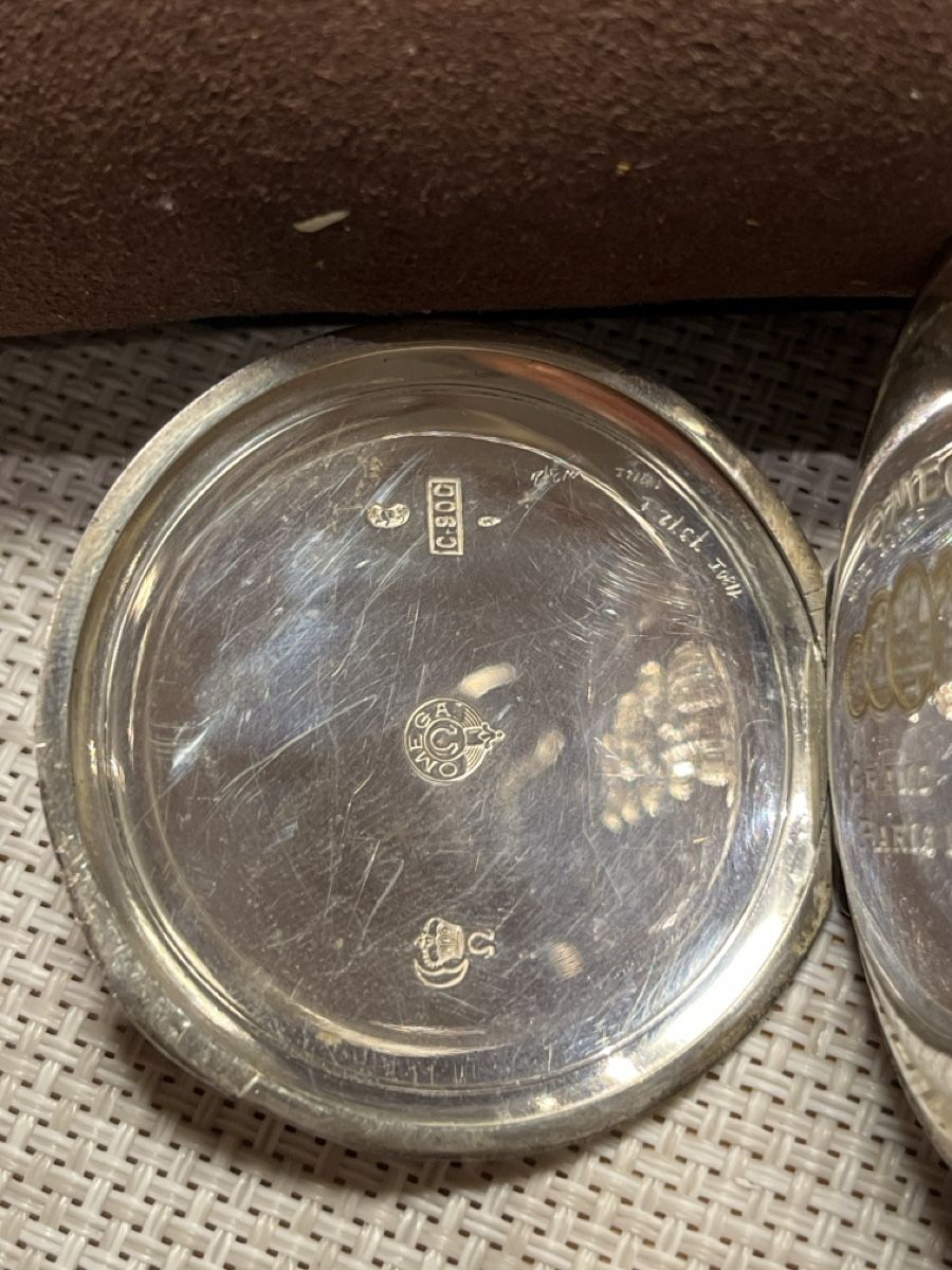 Omega Orologi: Omega Taschenuhr 0,900 Silber  – Usato da Rheineck venduto da UhrenReinhardt 3