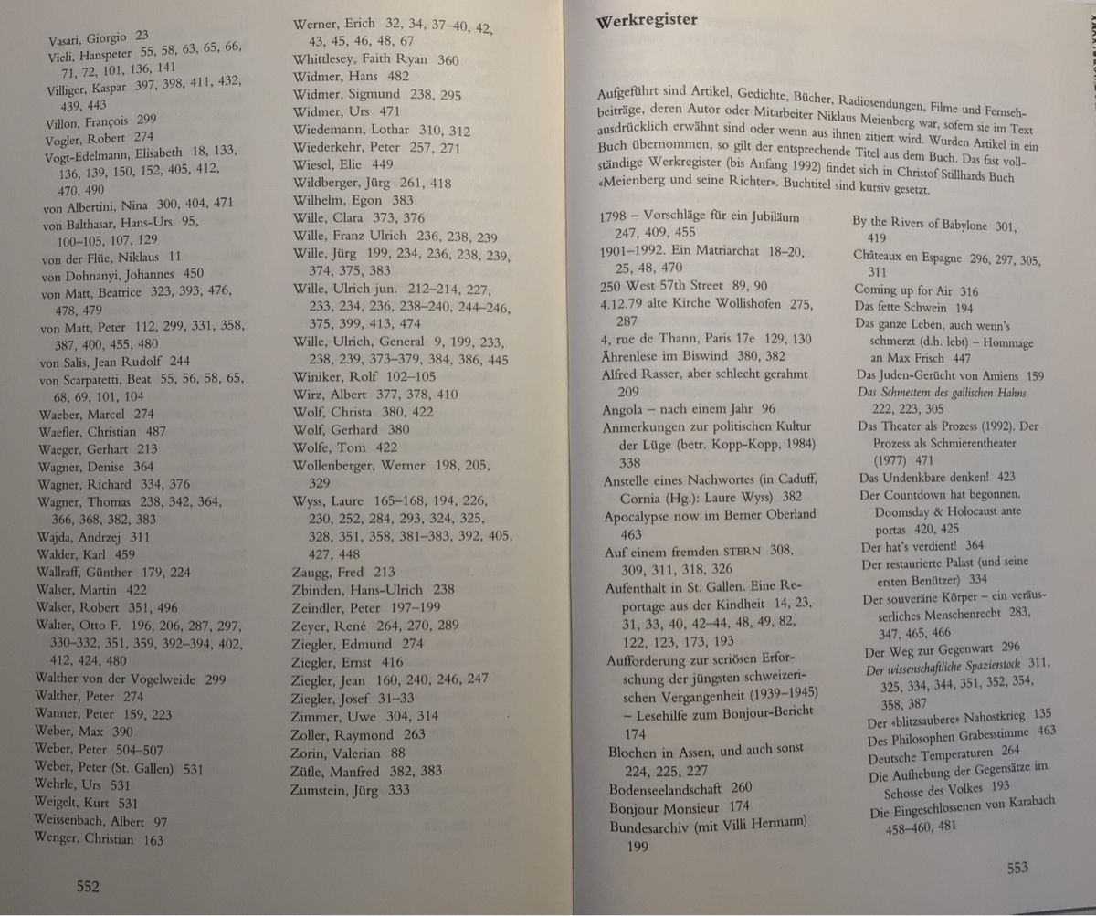 Libri: Niklaus Meienberg - Lebensgeschichte – Nuovo (secondo la descrizione) da Ennetbaden venduto da Nab2012 6