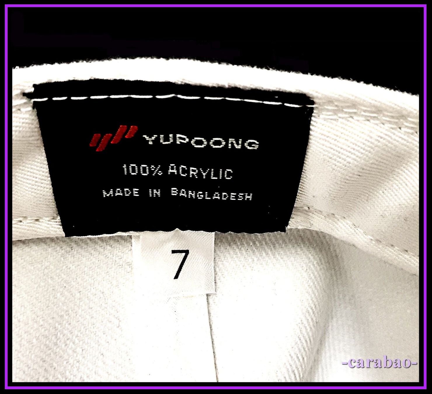 Copricapi, berretti & cappellini: Original YUPOONG Fitted Cap / Weiss / S – Nuovo (secondo la descrizione) da Winterthur venduto da -carabao- 5