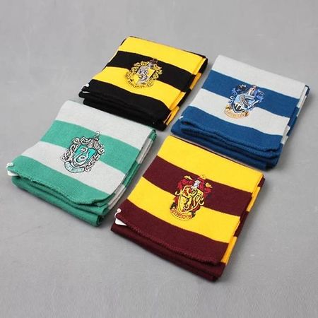 Harry Potter Schal Gryffindor oder Slytherin NEU