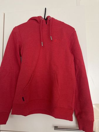 Superdry Kapuzenpullover Hoodie Gr. 36 rot Damen