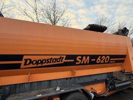 Siebanlage. Tromelmischer. Für Kompost an Traktor für Bagger