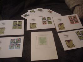PJ 1993 Serie 4er einzeln FDC