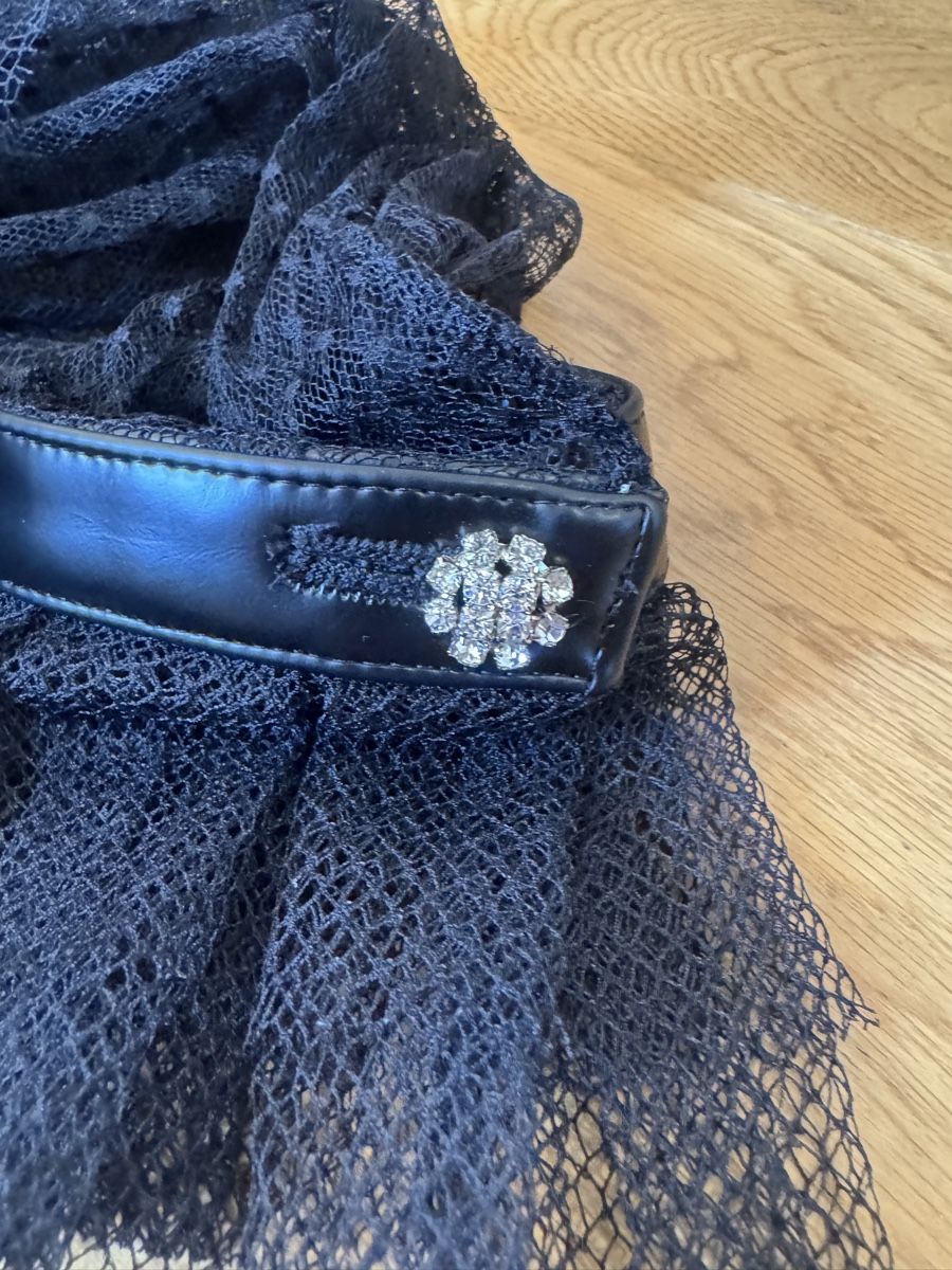Chemisiers: PHILOSOPHY Size S Black Polyamide Mesh Button Up Blouse – Neuf (Voir description) à Clarens par Ian_calvin 2