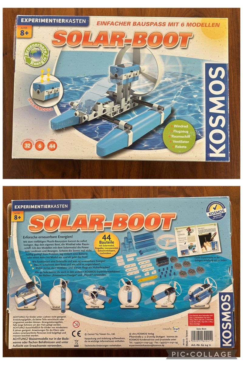 Kit di costruzioni: Kosmos Solar- und Windenergie – Usato da Schöfflisdorf venduto da Family04 7