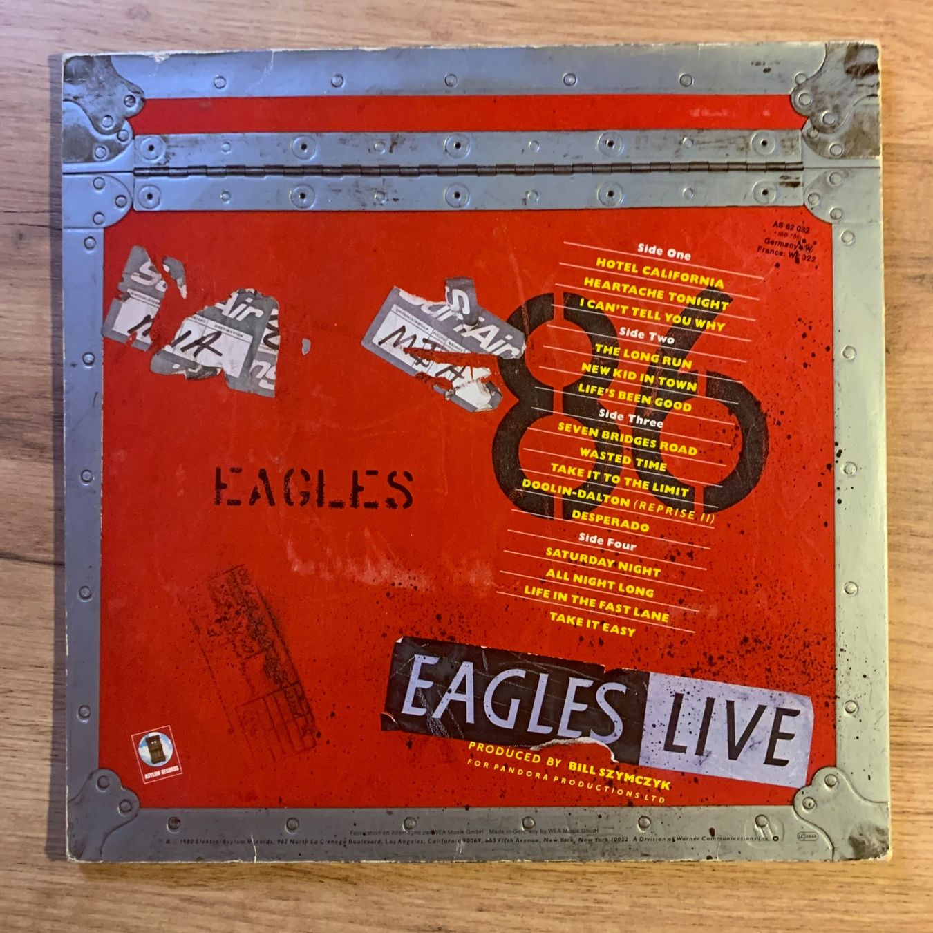 Vinyles: EAGLES - EAGLES LIVE...OG EU 1980...VG+/VG+ – D'occasion à Gals par Diskopat 1