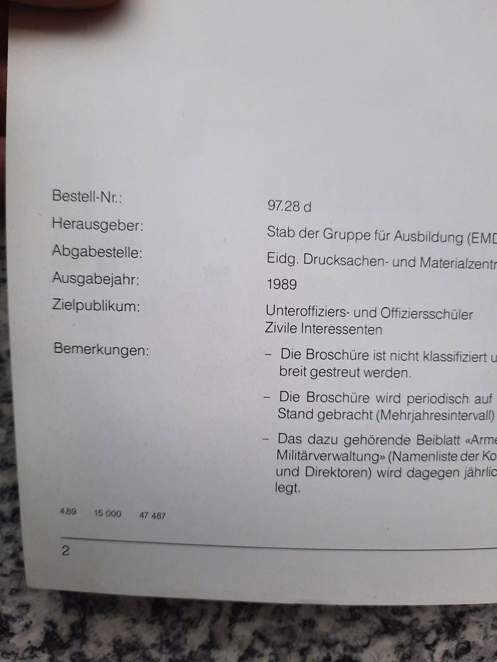 Libri: Kleine Heereskunde – Usato da Ruswil venduto da Sammlergeist 1