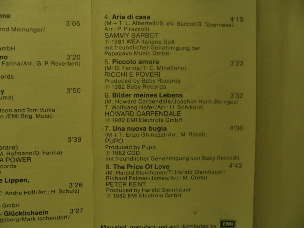 Musicassette: HIT RECORD  Frühjahr 83 – Nuovo (secondo la descrizione) da Langnau i. E. venduto da gf2_29jt 3
