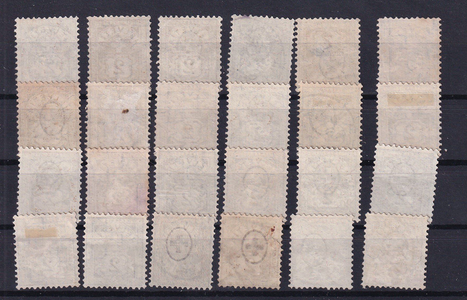 Alle Briefmarken: 2 Karten Wertziffern "2" und "5"+++ – Gebraucht aus Samnaun-Compatsch von Muckimu 2