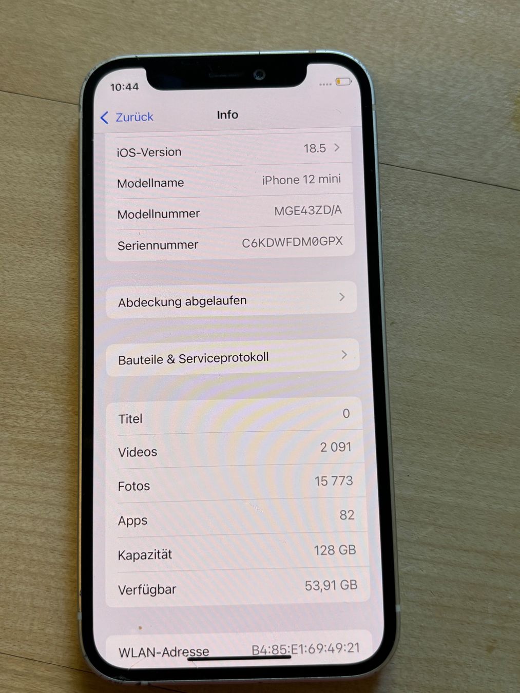 Apple Handys / Smartphones: iPhone 12 mini 128 GB – Gebraucht aus Kirchberg BE von sop_mqp5 5