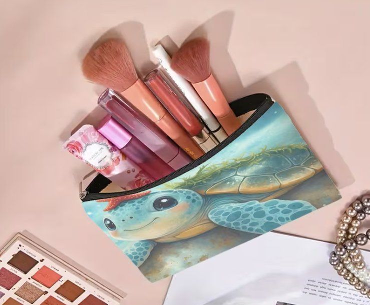 Custodie per cosmetici: Make-up-Tasche Schildkröte – Nuovo e nell'imballaggio originale da Gerlafingen venduto da Tsuru 1