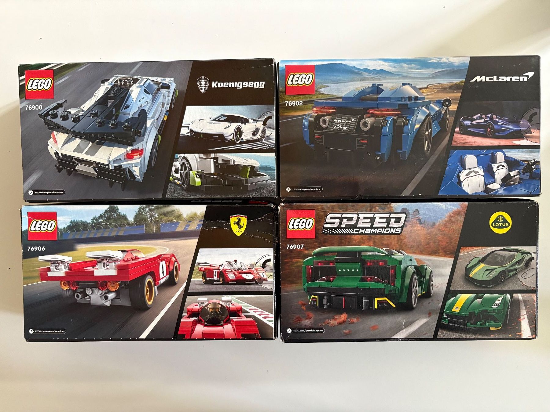Lego Kit di costruzioni: 4 neue Sets von Speed Champions – Nuovo e nell'imballaggio originale da Schwändi GL venduto da Lego_und_co 1