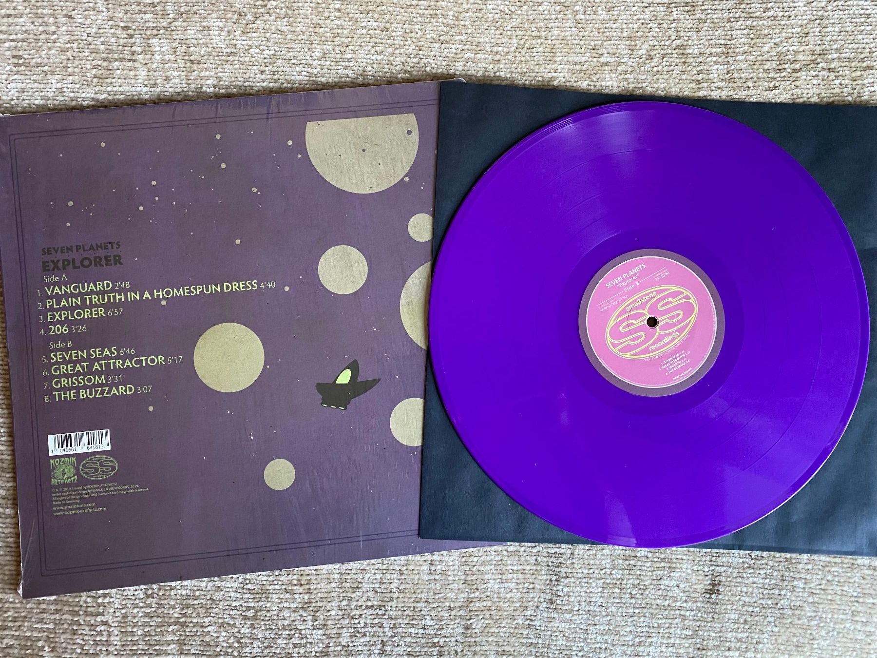 Dischi in vinile: Seven Planets – Explorer / LP Purple – Nuovo (secondo la descrizione) da Basel venduto da Dinosauce 1