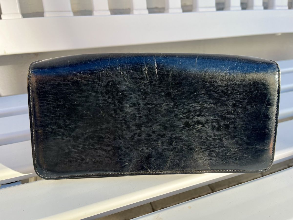 Borse da donna: Retro Handtasche Leder schwarz – Usato da Rhäzüns venduto da duudii