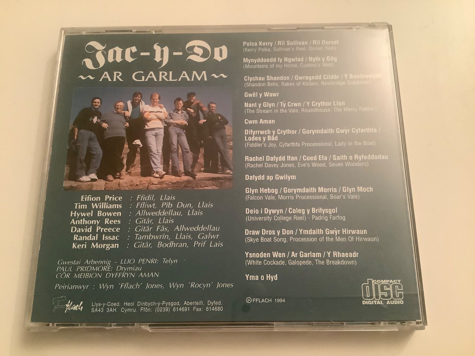 CD: Ar Garlam / Jac-Y-Do / Welsh Folk Group – Usato da Dübendorf venduto da Shreck 1