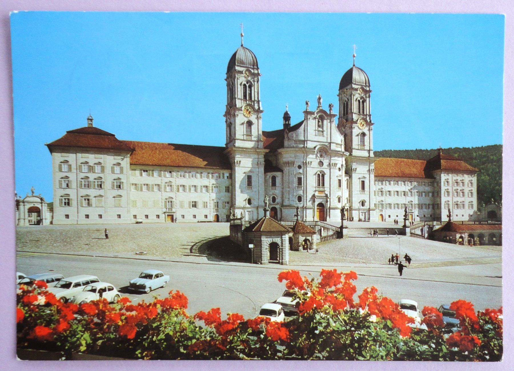 Cartoline postali: Wallfahrtsort Maria Einsiedeln, Kloster – Usato da Fétigny venduto da Billy2miny
