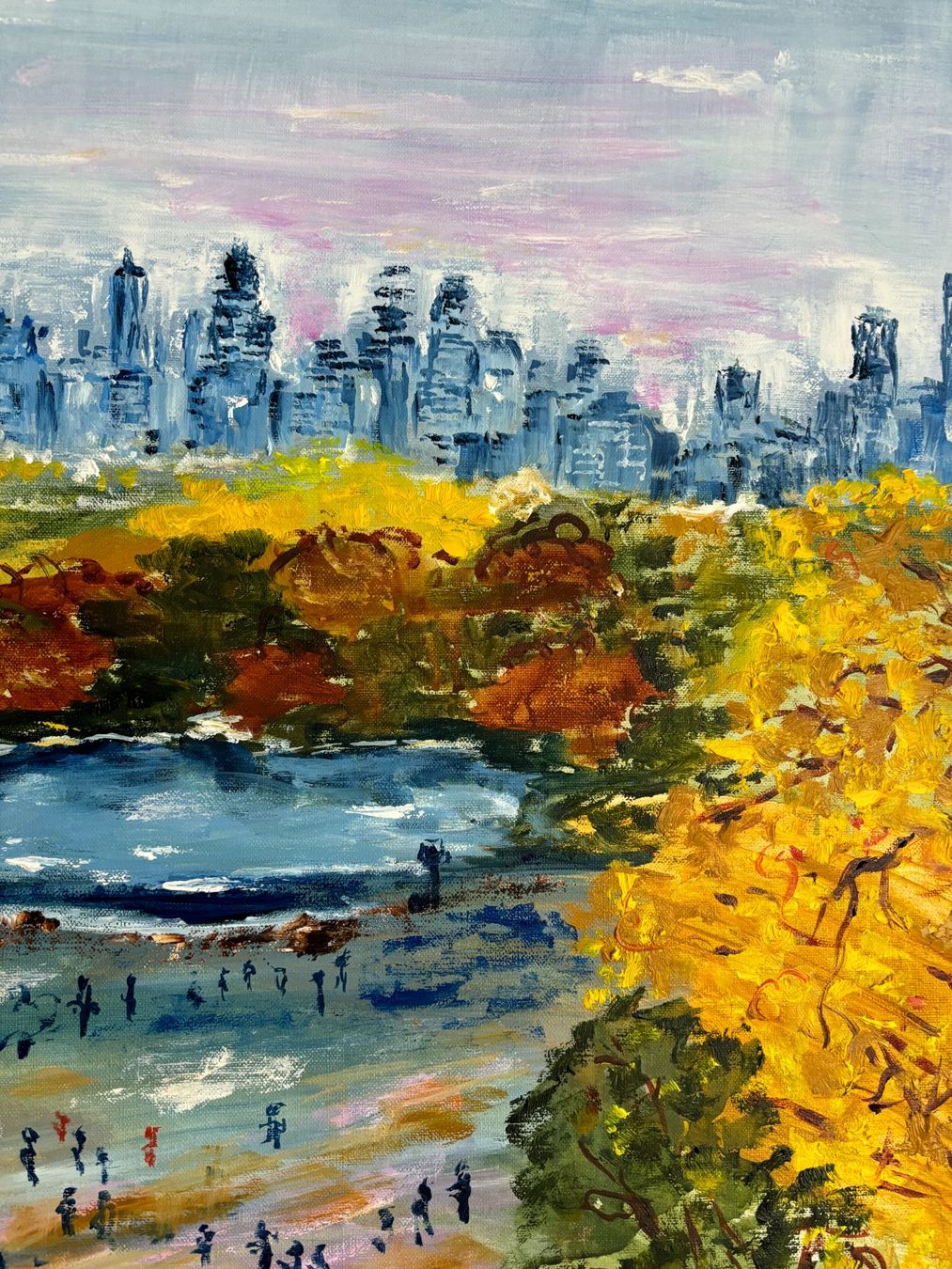 Dipinti: Herbst in New York City – Nuovo (secondo la descrizione) da Cham venduto da Felha 8